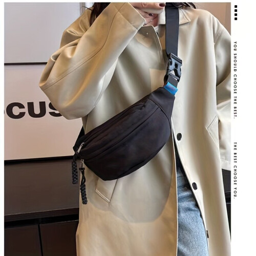 Mens Multifunctional Waist Bag Fanny Pack Casual Chest Bag Messenger Bag For Outdoor Running Mountaineering Hiking Travel 1