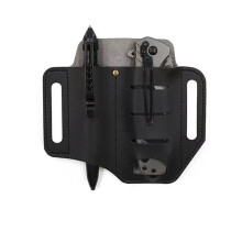 Mens Wilderness Portable Tool Belt Bag Multipurpose Leather Sheath