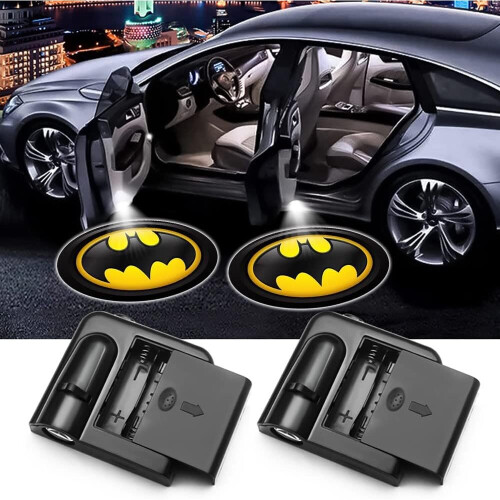 2pcs for Batman Car Door Lights Logo Projector Led Wireless Car Door