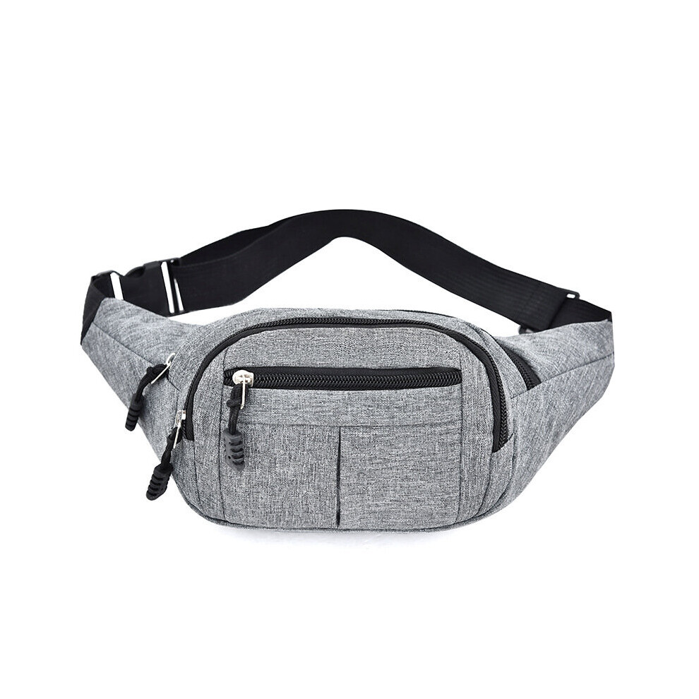 Fanny Pack For Men Multifunctional Casual Waist Bag Lightweight Canvas Bag Waist Bag For Sports Travel Hiking Running-image-OPC-PC7CD5Z-NEW
