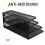 Desk Mail Organizer Small File Holders Letter Organizer for Desktop 8