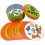 (E) 8+ Dobble spot it cards game with animals, alphabets and numbers 7