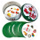 (H) 8+ Dobble spot it cards game with animals, alphabets and numbers 21