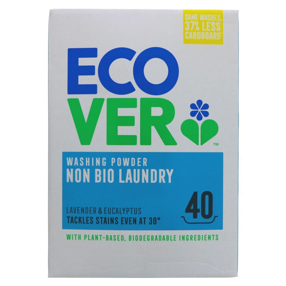 Ecover Non-Bio Washing Powder Lavender and Eucalyptus 3kg