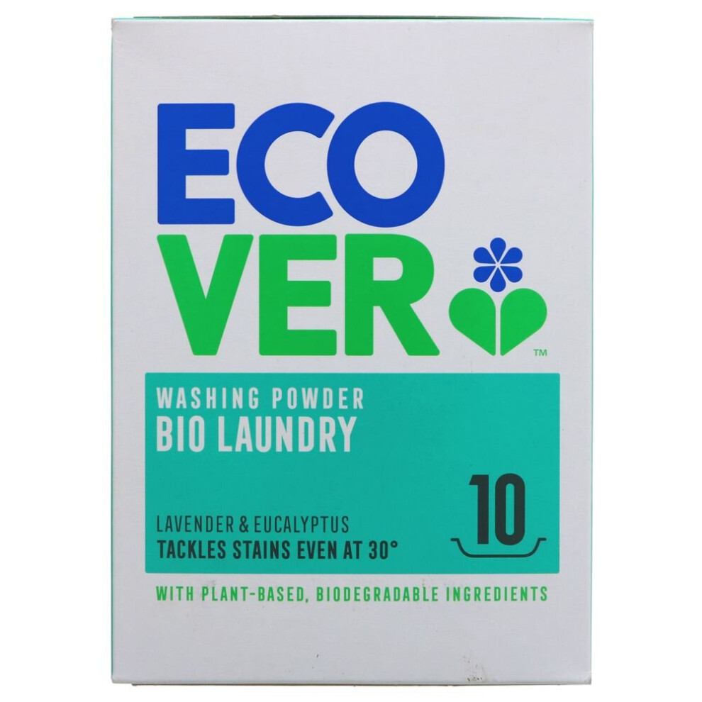 Ecover Non-Bio Washing Powder Lavender and Eucalyptus 750g