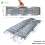 VOUNOT Set of 2 Folding Loading Ramps 180cm Heavy Duty 400 kg Max Loading 4