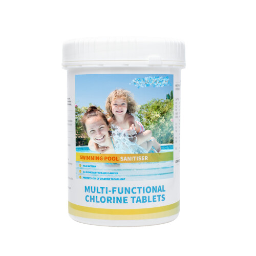 Aquasplash 1Kg Multifunctional Chlorine Tablets 200G
