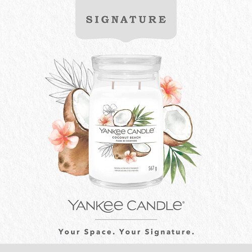 Yankee Candle Yankee - Kokosnuss Strand Große Kerze 2