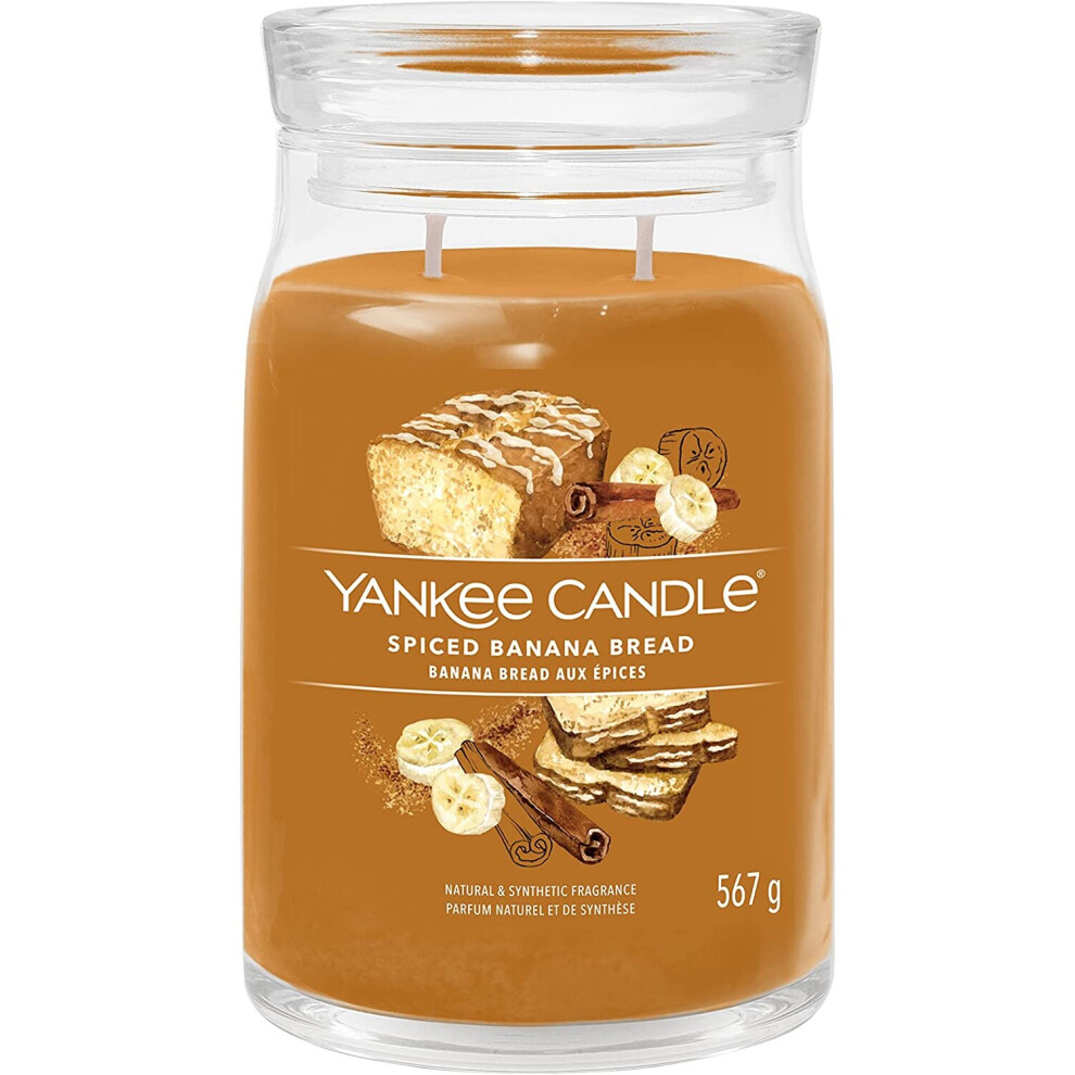 Yankee Candle Signature Large Jar - Spiced Banana Bread