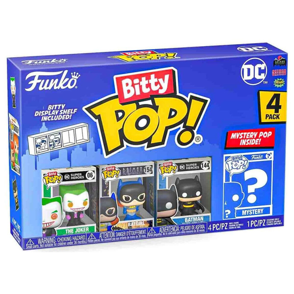 Bitty POP: DC - The Joker 4-Pack