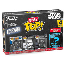Bitty POP Star Wars Darth Vader 4-Pack - Mini 0.9-inch Vinyl Figures Includes a Mystery Bitty Pop!
