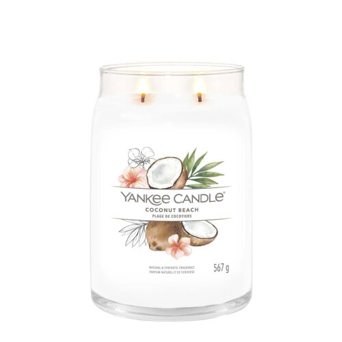 Yankee Candle Yankee - Kokosnuss Strand Große Kerze 1