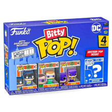 Bitty POP: DC- Batman Adam West 4PK