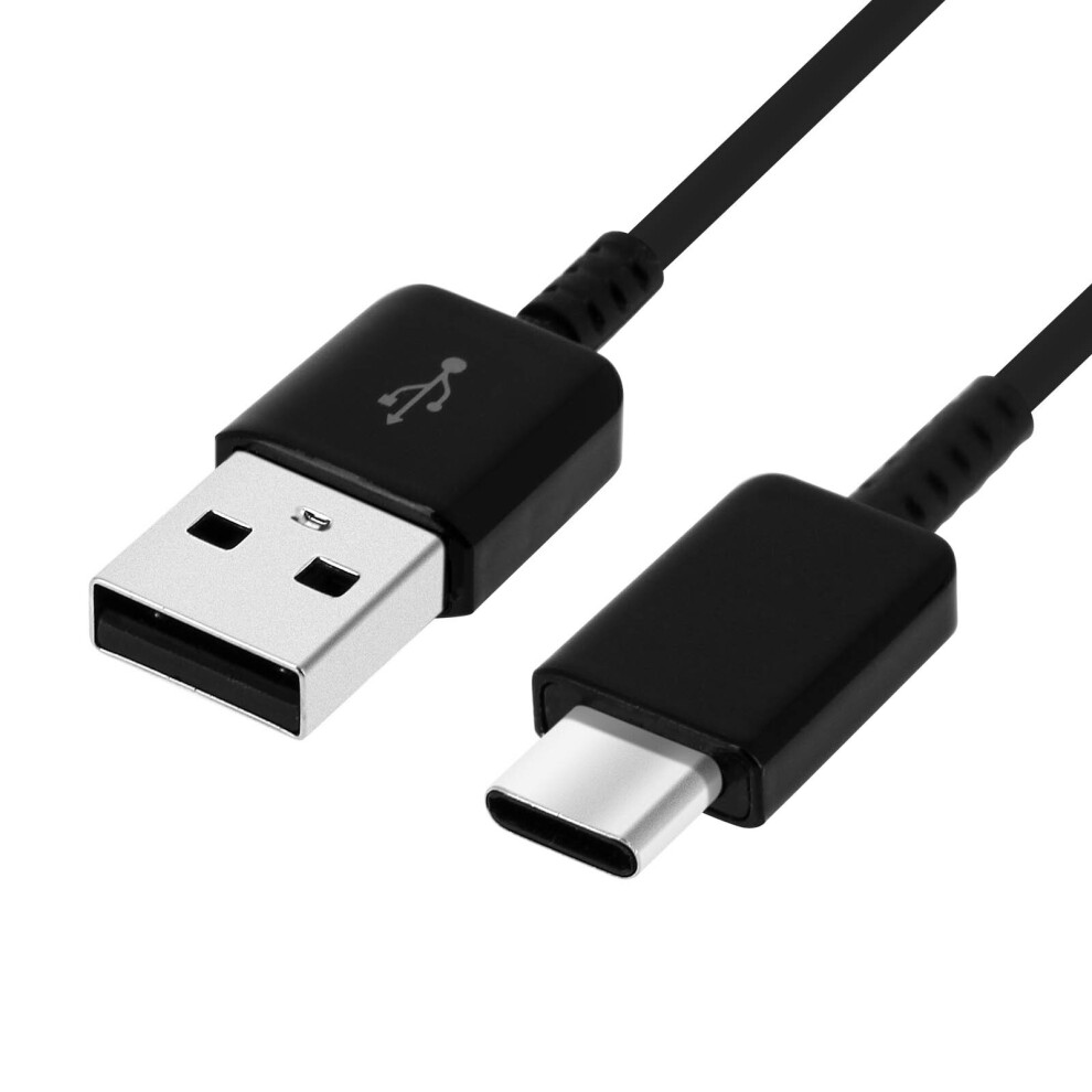 USB to USB Type C Cable, Original Samsung EP-DG950 - Black - Charging and Sync