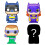 Funko Bitty POP: DC- Batman Adam West 4PK 2