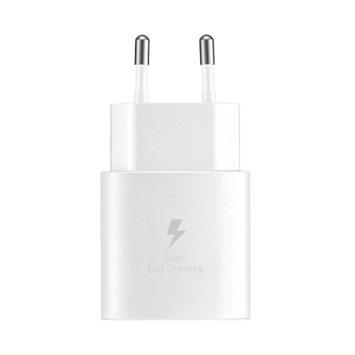Samsung Chargeur mural SAMSUNG ULTRA-RAPIDE USB-C PD 3A, 25W - Blanc