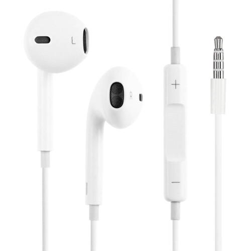 Apple Apple Earpods Earphone Handsfree Kit 3.5mm White - Remote & Mic
