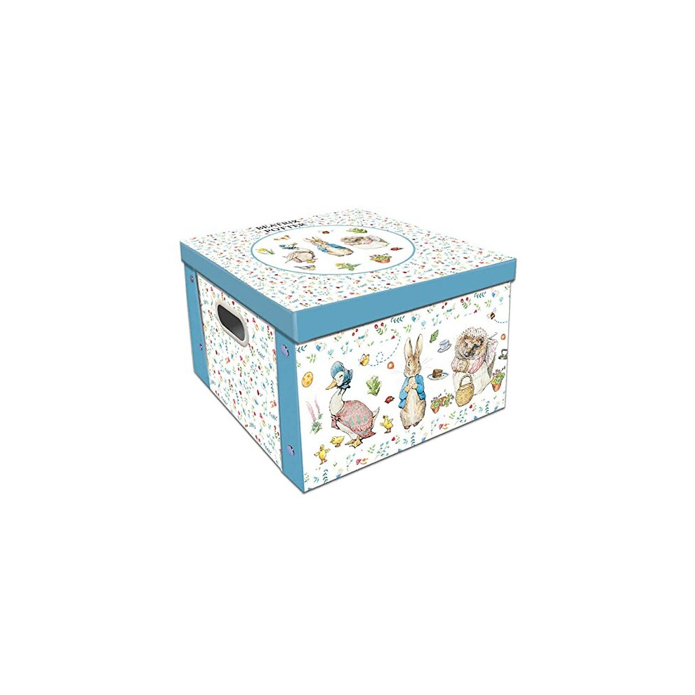 Peter Rabbit Collapsible Storage Box, Cardboard, Assorted, Large