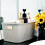 Abbaware Pack of 5 Plastic Storage Baskets with Handle ? Kitchen Organiser Storage Box, Cupboard Storage Boxes, Home & Kitchen Storage Basket (Grey) 3