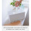 Yamazaki Storage Box, steel Wood, White, Standard Size 3