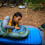Therm-a-Rest Air Head Down Large Blue Down Sleeping Bag, One Size, Navy Print 3