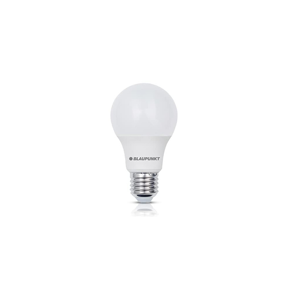 Blaupunkt E27 LED Light Bulb - Classic - Room Lighting - 6W - Edison Screw - Warm White 2700K - Equivalent of 48W Incandescent Bulb - Frosted - 570