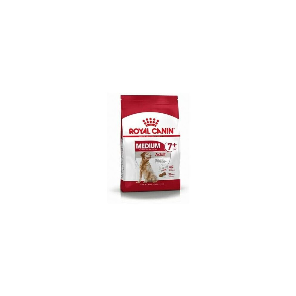 Royal Canin Medium Adult 7+ Dry Dog Food 4kg