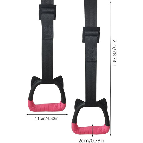 Gymnastic Rings Safety Straps, For Kids 2