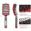 Boar Bristle Paddle Hairbrush for Women 3
