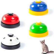 4 Pet Training Bells With Non-Slip Bottom Pet Bell Toy Dog And Cat Toilet Potty Training Educational Toy