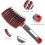Boar Bristle Paddle Hairbrush for Women 4