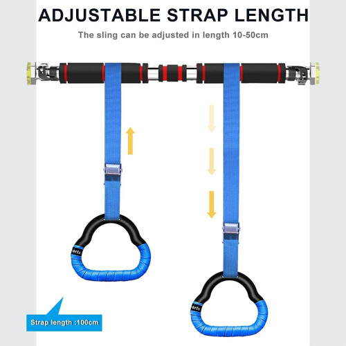 Gymnastic Rings Safety Straps, For Kids 2