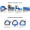 Gymnastic Rings Safety Straps, For Kids 6