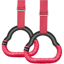 Gymnastic Rings Set Childrens ,Red