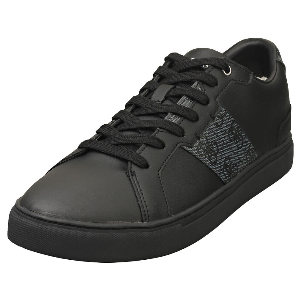 (11) Guess Fm7toiell12 Mens Casual Trainers in Black