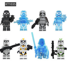 Star wars Minifigures fits Lego Children assemble toy Captain blocks