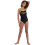Speedo Speedo Mädchen Spaghettiträger Einteiliger Badeanzug - Schwarz 2