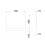 NRG NRG Modern Bath End Panels for Bathroom Soaking Bathtub Walnut 700mm 3