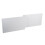 NRG NRG Modern Bathroom L Shaped Bath Panels MDF Front Bath Panel 1700mm Gloss White 1