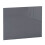 NRG NRG Modern Bathroom L Shaped Bath Panels MDF End Bath Panel 700mm Gloss Grey 1