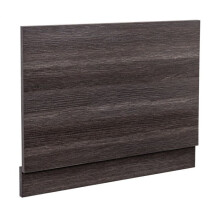NRG Modern Bath End Panels for Bathroom Soaking Bathtub Calm Grey 750mm