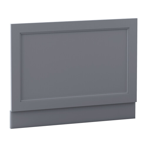 NRG NRG Traditional Bathroom 750mm Bath MDF End Panel - Matte Grey 1