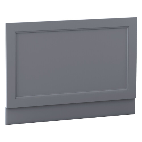 NRG NRG Traditional Bathroom 800mm Bath MDF End Panel - Matte Grey 1