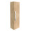 NRG NRG 1200mm Light Oak Effect Wall Mounted Tall Bathroom Storage Unit 2