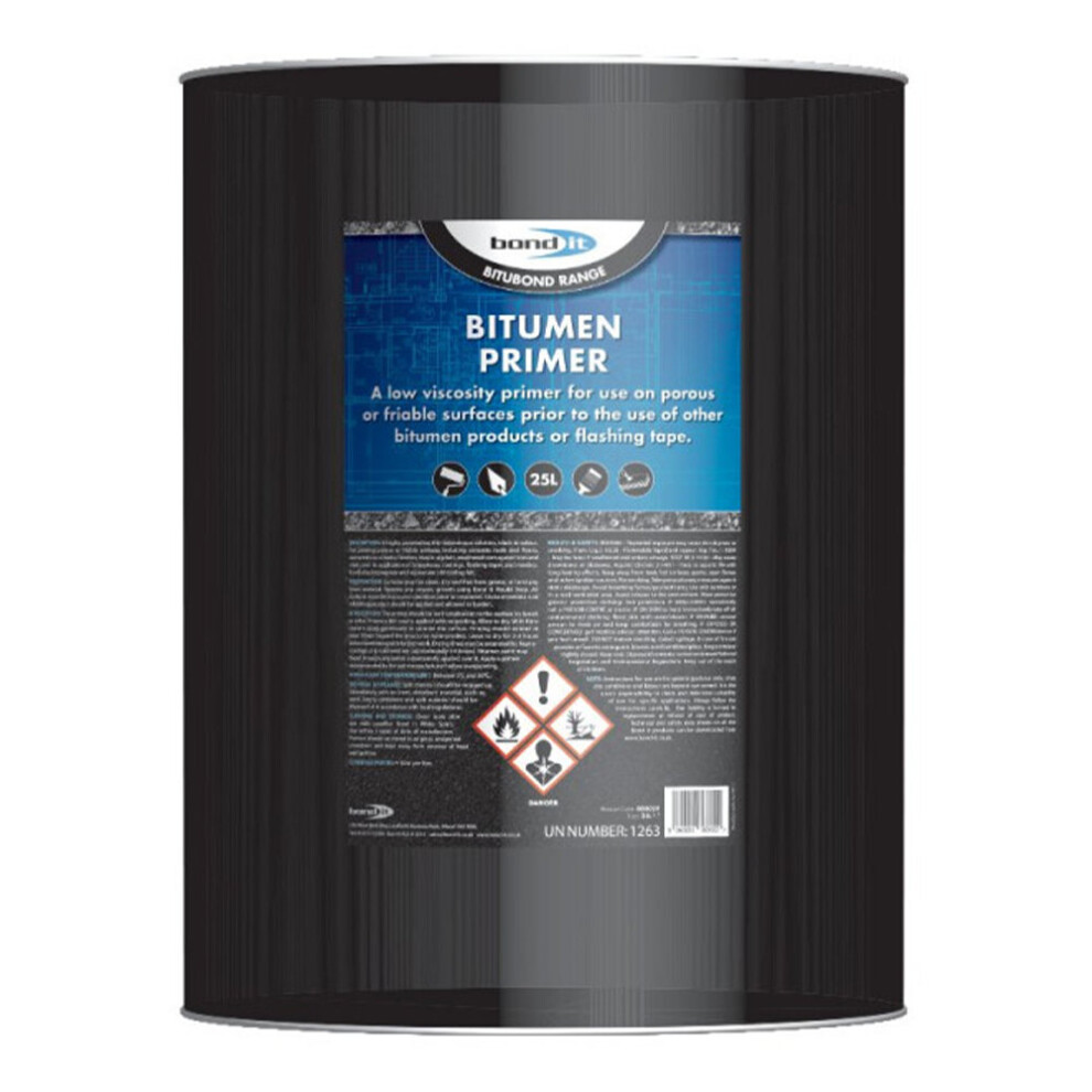 Bond It Bitumen Primer - Black 25L