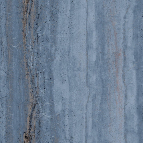 DEBONA Debona Vertical Marble Navy Blue Wallpaper Metallic Gold Effect Textured Modern