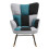 Living And Home Tufted Upholstered Rocking Chair 4