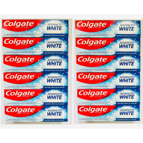 Colgate Colgate Advanced White Toothpaste 12 x 100ml