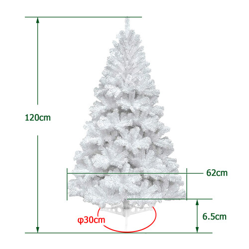 (4ft) Artificial Christmas Tree Traditional Decoration 1