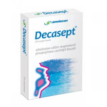 Decasept, 24 tablets, oral mucosa health
